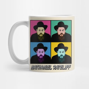 Nathaniel Rateliff 80s Pop Art Style Mug